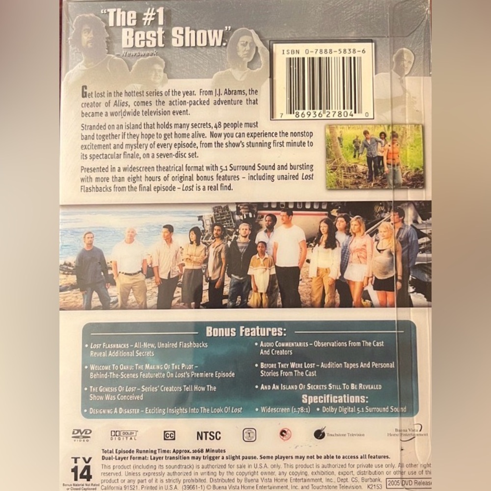 “LOST” DVD Seasons 1&2 - Picture 5 of 8